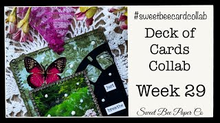 Week 29 Collage Collab | Deck of Cards Collab Weekly Project | Collage Challenge #sweetbeecardcollab