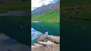 Rainbow Lake #travel #nature #astor #gilgitbaltistan #pakistan #mountain #travelguide #snow