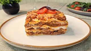 ЛАЗАНЬЯ! Легкий, ПРОСТИЙ та смачний рецепт ІТАЛІЙСЬКОЇ страви🇮🇹LASAGNE.