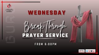 WEDNESDAY BREAKTHROUGH SERVICE || 14TH FEBRUARY || 2024