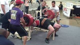 Jeff Snyder - Lonestar Open - 650.4 Bench Press