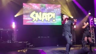 SNAP   RHYTHM  IS  A  DANCER   O2 ARENA LONDON 21.04.2018.