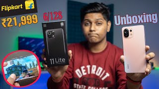 Mi 11 Lite Unboxing and BGMI Gameplay (Flipkart Unit) SD 732G, 90Hz, 64MP, 😍 Better than Note 10 Pro