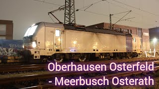 Führerstandsmitfahrt von Oberhausen Osterfeld nach Krefeld ( Meerbusch - Osterath )