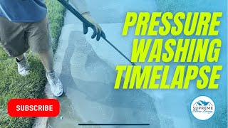 PRESSURE WASHING TIMELAPSE