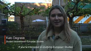 European Studies Experience Day | Kato Degrave