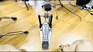 Pedal Kick  DW9000 Restoration Hinge Hell !!! - Khắc phục độ rơ lắc của bản lề gót pedal Dw9000.