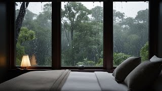 RAIN in the Forest Makes you Fall Asleep Right away, say goodbye to Stress and Insomnia