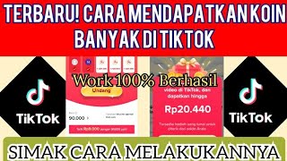 Review terbaru l Cara Cepat Mendapatkan Koin Banyak di Tiktok l Nuyul Koin Tiktok l Penjelasan