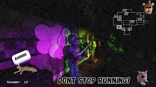 THEY WONT STOP CHASING ME !! fnaf doom !