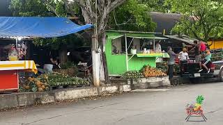 El tren y la calle de las piñas en #lomabonita #oaxaca