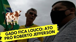 DIREITA DEFENDE BANDIDO: ATO EM DEFESA DE ROBERTO JEFFERSON