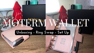 ♡ Unboxing/Setting Up My *NEW* Moterm Wallet & Ring Swap ♡ #cashstuffing #cashbudget #cashenvelopes