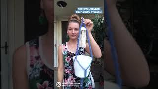 Macrame Jellyfish Tutorial has been uploaded 🌺