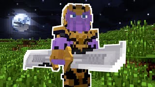 I beat Minecraft as Thanos