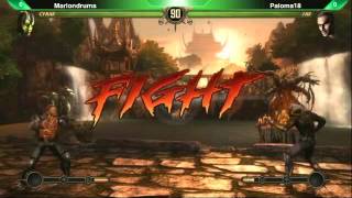 MK9 Padrão FIFA - Marlondrums (Cyrax) vs Paloma18/Robson (Jax)