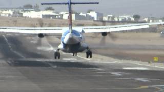 Israiir ATR 72 landing in Eilat