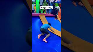 Ultimate calisthenics skills at trampoline park❤️🥳💪🏼 #shortsclip #skills #instavideo