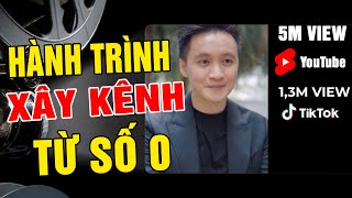 Hành trình XÂY KÊNH YOUTUBE & TIKTOK từ con số 0 | Hồ Mạnh Thắng