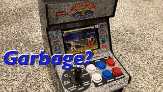 REVIEW My Arcade Street Fighter II Mini Arcade Micro Player WATCH BEFORE YOU BUY!!