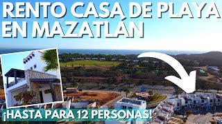 HERMOSA Casa en Renta en Mazatlan para 12 personas!! Cerca del Mar