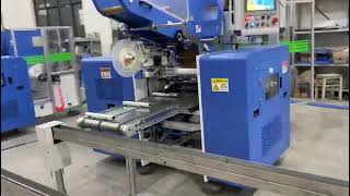 Full automatic aluminum  foil roll rewinding machines with full automatic packing machines