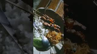 Sate Rames #sate #satekambingmuda #sateayam #food #shorts