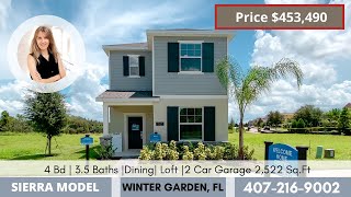 NEW HOMES FOR SALE | WINTER GARDEN | FLORIDA | SIERRA MODEL | LENNAR | ORLANDO HOMES