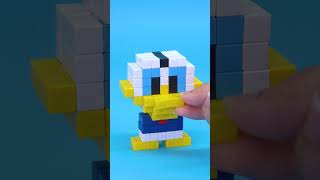 Donald Duck | Cute Blocks #shorts #disney