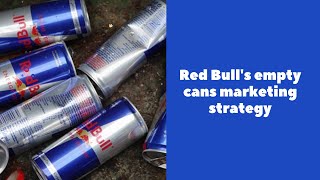 Redbull Empty Can Marketing Strategy | Falcon Insights