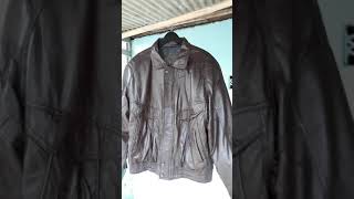 Jaket kulit domba asli brand St. Vanff // fahmi rama 089630154740