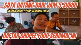 #vlog - BEGINI PROSES CARA DAFTAR SHOPEE FOOD DRIVER TERBARU 2024