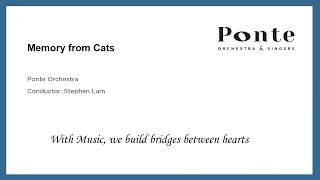 Ponte Orchestra 本地樂團：Memory 回憶 (from "Cats")