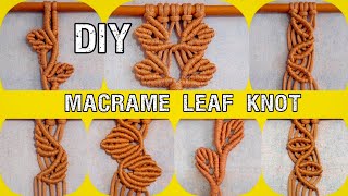 👉#EP7 | 🌿 Master The Macrame Leaf Knot! In Simple Steps Macrame Tutorial - Part 2