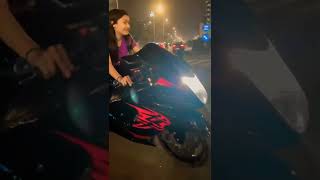 Mission passed "Hayabusa" Ride lady biker Sanjana