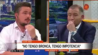 Luis Juez se quebró al aire y confesó cuánto cobraba