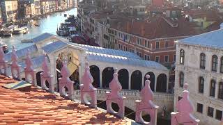 A view from Fontego dei Tedeschi , Venice, Italy