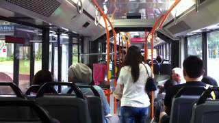 [SMRT Buses] Mercedes-Benz O405G (Volgren) TIB1179U very fast pickup