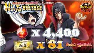 [NxB] Real Quick Summon. Itachi Uchiha x Obito Rampage