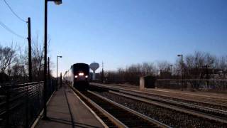 Slow Inbound Amtrak Through Congress Park