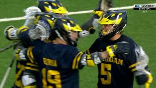 Michigan vs Johns Hopkins | 2024 Big 10 Semifinal | Men's Lacrosse Highlights