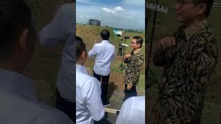 Jokowi Nonton Raden Kian santang Syuting wow #wow #jokowi #shorts