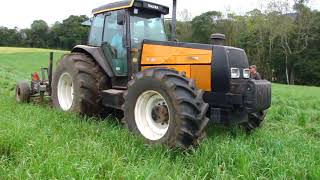 Valtra BH 180 com subsolador descompactador GTS Terrus 4 Hastes