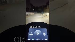 Ola | S1Pro | Headlight Throw🤪 Superb Coverage 👌 #ola #s1pro #electric #ranchi #jharkhand