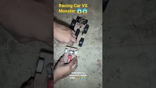 क्या ऐ Racing Car Monster को खींच पाएगा 😱☝️☝️#shorts #shortsvideo