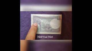 1 Rupee | Normal And Error Note.