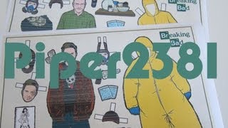 Breaking Bad Paper Dolls