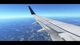 Delta Boeing 737-800 Bumpy Approach and Landing at Atlanta Intl. Airport (KATL)