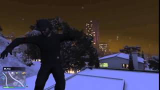 GTA 5 werd landing from motor