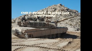 CMD T-80 and T-72 urban tank crew training